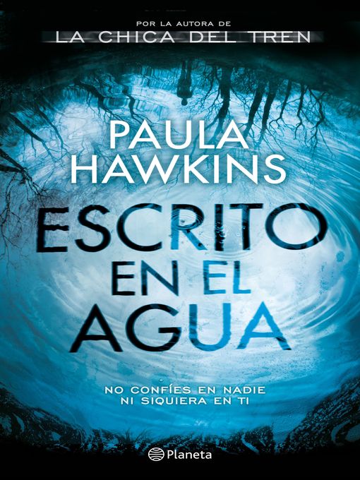 Title details for Escrito en el agua by Paula Hawkins - Wait list